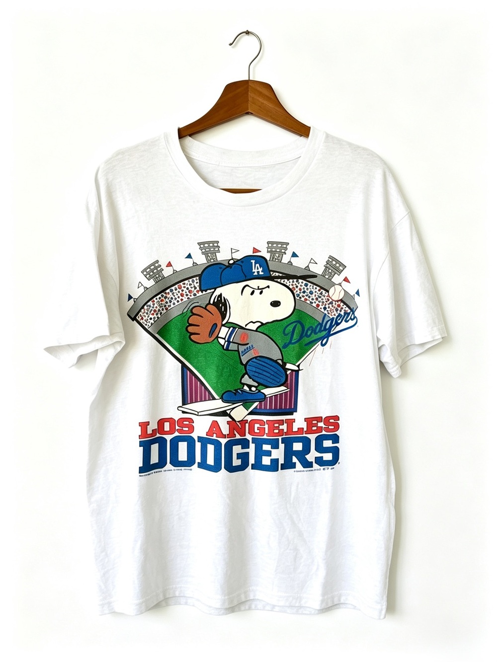 90S Los Angeles Dodgers Retro Graphic Baseball Fan Womens Mens T-shirt Unisex